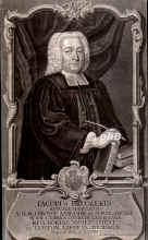 Brucker, Johann Jacob, 1696 - 1770, Augsburg, Augsburg, Lutherischer Theologe und Philosophie-Historiker. 1724 Pfarrer u. Rektor der Lateinschule in Kaufbeuren, 1744 Pfarrer in Augsburg., Portrait, SCHABKUNST:, J. J. Haid pinx. sc. et exc.