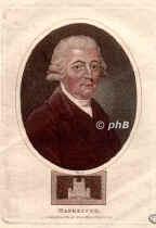 Maskelyne, Nevil, 1732 - 1811, London, Greenwich, Englischer Astronom. 1765 Direktor des Observatoriums in Greenwich.., Portrait, PUNKTIERSTICH in Farben gedruckt:, Page sc. 1815.