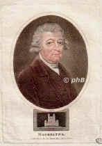 Maskelyne, Nevil, 1732 - 1811, London, Greenwich, Englischer Astronom. 1765 Direktor des Observatoriums in Greenwich.., Portrait, PUNKTIERSTICH in Farben gedruckt:, (Page sc. 1815)