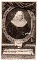 Wagner, Abraham, 1653 - , , , Diakon in Augsburg., Portrait, KUPFERSTICH:, Elias Bck alias Heldenmuth sc. 1711.