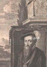 Seymour, Edward, 1.Duke of Somerset, um 1500 - 1552, , [enthauptet], Protektor von England., Portrait, KUPFERSTICH:, A. v. d. Werff pinx. –  van Gunst sc.