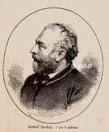 Auerbach, Berthold (eig. Moses Baruch Auerbacher), 1812 - 1882, Nordstetten (Schwarzwald), Cannes, Deutsch-jdischer Schriftsteller, Verfasser der 