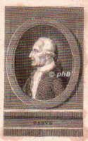 Garve, Christian, 1742 - 1798, Breslau, Breslau, Popularphilosoph, Schriftsteller, bersetzer u. Kritiker. Studium in Frankfurt an der Oder u. Halle, 176972 Professor der Philosophie in Leipzig (als Nachfolger Gellerts), seit 1772 amtlos in Breslau lebend (1781 in Berlin)., Portrait, KUPFERSTICH:, ohne Adresse