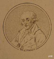 Platner, Ernst, 1744 - 1818, Leipzig, Leipzig, Arzt, Physiologe, Anthropologe, Philosoph. 1770 a.o., 1780 o.Professor der Physiologie u. 1801 der Philosophie in Leipzig., Portrait, , ohne Adresse, um 1800.