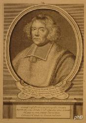 Gondi, Jean-Francois-Paul de, gen. cardinal de Retz, 1613 - 1679, Montmirail, Paris, Franzsischer Prlat u. Staatsmann, Haupt der Fronde u. Gegenspieler Mazarins. TitularErzbischof von Corinth, Erzbischof von Paris, 1652 Kardinal.  Verfasser berhmter Memoiren. [> Retz, Cardinal de, Portrait, , Desrochers exc. (c.1740).