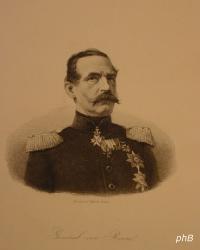 Roon, Albrecht Graf von, 1803 - 1879, Pleushagen bei Kolberg, Berlin, Preuischer Generalfeldmarschall, 1859 Kriegsminister. In Berlin, Posen, Dseldorf., Portrait, , Weger sc.