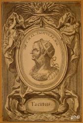 Tacitus, Publ. Cornelius, um 55 - nach 116, , , Rmischer Historiograph., Portrait, , ohne Adresse, 18.Jh.
