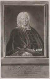 Zimmermann, Johann Jakob, 1695 - 1756, , , Theologe. Professor in Zürich. Stud. 1715-17 in Bremen., Portrait, SCHABKUNST:, C. Fuessli pinx. –  J. Jac. Haid exc.