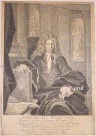 Wagner, Gottfried, 1652 - 1725, , , Brgermeister in Leipzig., Portrait, KUPFERSTICH:, Bernigeroth sc.