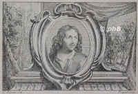 Pijnacker (Pynaker), Adam, 1622 - 1673, Pijnaker bei Delft, Amsterdam, Niederländischer Landschaftsmaler und Radierer., Portrait, RADIERUNG:, C. Eisen del. –  Fiquet sc.