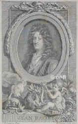 Racine, Jean, 1639 - 1699, La Ferte-Milon bei Soissons, Paris, Franzsischer Dichter, seit 1677 Hofhistoriograph., Portrait, KUPFERSTICH:, J. B. Santerre pinx.    Savart sc. 1772.