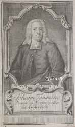Temming, Johann,  - , , , Prediger in Amsterdam., Portrait, KUPFERSTICH:, Sysang sc.