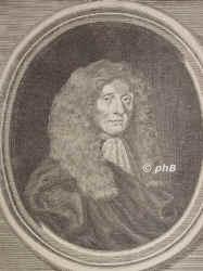 Le Grand, Ant., um 1610 - 1690, , , Philosoph, Schler Descartes, Naturwissenschaftler., Portrait, KUPFERSTICH:, Joan Alexander Boener sc. Norib.