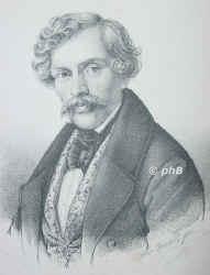 Hildebrandt, Theodor, 1804 - 1874, Stettin, [im Irrsinn], Maler. Berlin, Dsseldorf., Portrait, LITHOGRAPHIE:, Ccilie Brandt lith.