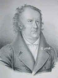 Jean Paul (eig. Johann Paul Friedrich Richter),, 1763 - 1825, Wunsiedel, Bayreuth, Dichter. Hof, Leipzig, Schwarzenbach bei Hof, Weimar, Hildburghausen, Berlin, Meinigen, Koburg, Baireuth., Portrait, LITHOGRAPHIE:, ohne Adresse [1836]