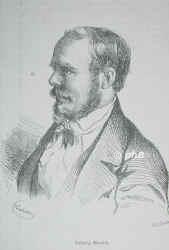 Gurlitt, Louis (Ludwig), 1812 - 1897, Altona, Naundorf (Erzgebirge), Landschaftsmaler. 1846-48 in Berlin., Portrait, HOLZSTICH:, Kriehuber del. –  Ed. Kretzschmar sc.