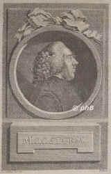 Sturm, Christoph Christian, 1740 - 1786, Augsburg, Hamburg, Lutherischer Theologe. Naturalist. Prediger, Schriftsteller u. Kirchenliederdichter. 176365 Lehrer am Pdagogium der Franckeschen Anstalten in Halle, in Sorau, 1769 Prediger in Magdeburg, 1778 Hauptpastor an St.Petri in Hamburg., Portrait, KUPFERSTICH / RADIERUNG:, A. Stttrup del. 1781.  Liebe sc.