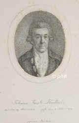Hartlieb, Johann Jacob (II), 1732 - 1793, , , Grtler in Nrnberg., Portrait, PUNKTIERSTICH:, [Johann Friedrich] Bierlein sc.
