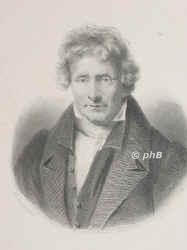 Le Breton, J. F.,   - , , , [ in Bearbeitung ], Portrait, KUPFERSTICH:, Ch. Bouvier pinx.   A. Bouvier sc. [ca. 1835]