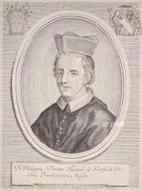Howard of Norfolk, Philip Thomas,   - 1694, , , Prmonstratenser (O.P.) Kardinal 1675., Portrait, KUPFERSTICH:, Jos. Testana sc.