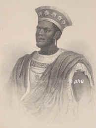 Aldridge, Ira, 1805 - 1867, Senegambien (Westafrika), Lodz, Schauspieler, Mulatte, in Glasgow erzogen, kam durch Edmund Kean in London 1826 zur Bhne, Begrnder eines Negertheaters. Baltimore, London, Brssel, Kln, Bonn, Frankfurt, Aachen, Berlin, Leipzig, Budapest., Portrait, STAHLSTICH:, Weger exc.  Um 1850.