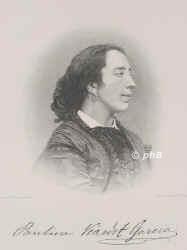Viardot-Garcia, Pauline, 1821 - , Paris, , Opernsängerin. Schülerin von Liszt und ihres Vaters Manuel del Popolo Vincente Garcia (*1775-1832)., Portrait, STAHLSTICH:, Weger sc.
