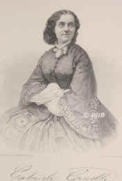 Genelli, Gabriele, 1838 - 1879, , , Schauspielerin. Berlin, Breslau., Portrait, STAHLSTICH:, R. Weigelt, Breslau phot.   Weger sc.