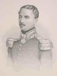 Changarnier, N. A. Th., 1793 - 1877, , , Franzsischer General, 1870 bei Metzt, Gefangener in Kassel., Portrait, STAHLSTICH:, ohne Adresse