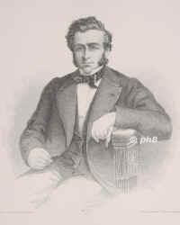 Pereire, Emile, 1800 - 1875, , , Bankier in Paris. Begründete mit seinem Bruder Isaac Banken und Eisenbahnen., Portrait, STAHLSTICH:, Weger sc.