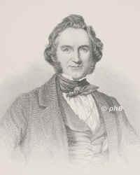Paxton, Joseph, 1803 - 1865, , , Englischer Architekt und Landschaftsgrtner (Hortologe). Schriftsteller, Portrait, KUPFERSTICH:, ohne Adresse, um 1850