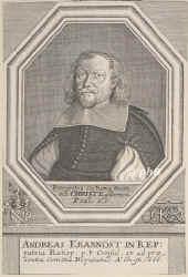 Krannst, Andreas, 1614 - 1677, , , Kupferstecherdilettant. Brgermeister in Regensburg., Portrait, KUPFERSTICH:, Matth. Van Sommeren del. et sc.  [1666]