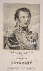 Bourmont, Louis-Auguste-Victor de Ghaisne, comte de, 1773 - 1846, Fraigne (Anjou), Fraigne (Anjou), Franzsischer Marschall. 1829 Eroberer von Algier. Befehlshaber von Spanien und Algerien. (> Hussein Pascha), Portrait, STAHLSTICH:, Julien Nordheim sc.  [um 1830]