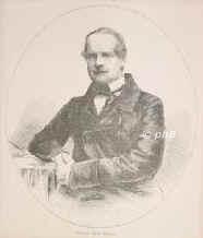 Schleiden, Matthias Jakob, 1804 - 1881, Hamburg, Frankfurt am Main, Botaniker. Jena, Dresden, Dorpat, 1872 Darmstadt, 1876 Wiesbaden. Stud. jur. in Tbingen, Advokat in Hamburg, 1831 Selbstmordversuch, stud. med. in Gttingen., Portrait, HOLZSTICH:, A. N[eumann] xyl. [um 1855]