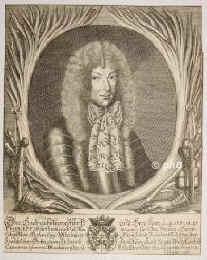 Montecuculi, Leopold Philipp Fürst,   - 1698, , , Kaiserlicher Feldzeugmeister., Portrait, KUPFERSTICH:, deutsch,  17. Jh.