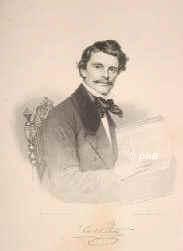 Piloty, Karl von, 1826 - 1886, München, Ambach, Maler, Lithograph. 1856 Professor u. 1874 Direktor der Akademie in München., Portrait, STAHLSTICH:, Hanfstängl phot. – A. Weger sc.