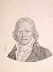 Himly, Carl Gustav, 1772 - 1837, Braunschweig, Gttingen [Selbstmord], Arzt u. Ophthalmologe. Student in Braunschweig u. Gttingen. 1795 Prof. med. in Braunschweig, 1801 in Jena, seit 1803 in Gttingen., Portrait, RADIERUNG mit Punktiermanier:, [ Ernst Ludwig Riepenhausen sc.]