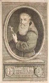 Nicolaus Divionensis,,   - , , , Kapuziner-general prov lugdunensis (Leiden), Portrait, KUPFERSTICH:, Göz et Klauber sc.