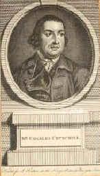 Churchill, Charles, 1731 - 1764, Westminster, Boulogne, Englischer Geistlicher und satirischer Dichter. Stud. in Cambridge, abgebrochen 1748 18jhrig. Satiriker der DrydenPopeSchule, ferner auf Lord Bute, Dr. Johnson, Hogarth., Portrait, KUPFERSTICH:, ohne KnstlerAdresse