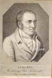 Hebel, Johann Peter, 1760 - 1826, Basel, Schwetzingen, Dichter. Lörrach, Karlsruhe., Portrait, RADIERUNG:, Fr. Müller ad viv. del et sc.
