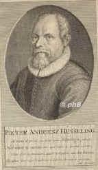 Hesseling, Peter Andreas,   - , , , [ in Bearbeitung ]  holland? (Anabaptistenpred. in Amsterdam), Portrait, KUPFERSTICH:, J. Folkema sc.