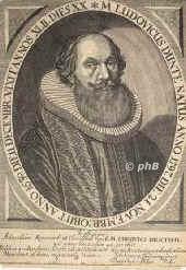 Dunte, Ludwig, 1597 - 1639, Reval, Reval, Lutherischer Theologe. 1632 Diakon an St.Olai sowie 1636 Schulinspektor in Reval., Portrait, KUPFERSTICH:, ohne Adresse.  Um 1640.
