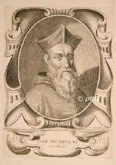Bellay, Jean du, 1492 - 1560, , , Kardinal 1535. Bischof von Paris., Portrait, KUPFERSTICH:, F. Stuerhelt fec.
