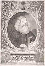 Olearius, Gottfried, 1604 - 1685, , , Superintendent in Halle, Schulinspektor des Saalkreises, Botaniker, Astronom, Musiker, Altertumssammler., Portrait, KUPFERSTICH:, Joh. Alex. Böner fec.
