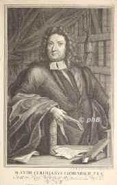 Eschenbach, Andreas Christoph, 1663 - 1722, , , Theologe und Philologe. Professor in Nrnberg., Portrait, KUPFERSTICH:, J. A. Delsenbach ad viv. del. et sc. 1716.
