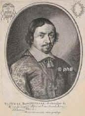 Bouthillier, Victor,  - , , , Erzbischof von Tours. (1650)., Portrait, KUPFERSTICH:, [Moncornet exc.]