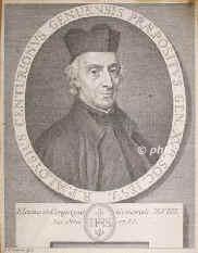 Centurione, Aloysius,  - , Genua(?), , Jesuit. Ordensgeneral. 1755 erwhlt., Portrait, KUPFERSTICH:, L. A. Faldoni sc.
