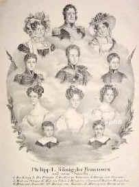 MECKLENBURG: Helene Luise Elisabeth, Herzogin von Orlans, geb. Prinzessin von Mecklenburg-Schwerin, 1814 - 1858, Ludwigslust, Twickenham, Jngste Tochter von Erbgroherzog Friedrich Ludwig (17781819), aus 2. Ehe mit Karoline Luise von SachsenWeimarEisenach (17861816); vermhlt 1837 mit Ferdinand Philippe d'Orlans, Duc de Chartres (18101842), ltester Sohn von Knig Louis Philippe..  Bildhauerin. [> FRANKREICH: Hlne d'Orlans, Portrait, LITHOGRAPHIE:, C[cilie] Brand del.