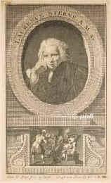 Sterne, Lawrence, 1713 - 1768, , , Irischer Dichter., Portrait, KUPFERSTICH / RADIERUNG:, englisch, 18. Jh.