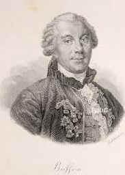 Buffon, Georges-Louis Leclerc, (1773 comte) de, 1707 - 1788, Montbard, Paris, Franzsischer Naturforscher u. Schriftsteller. 1739 Direktor des Jardin des Plantes in Paris, Verfasser der 