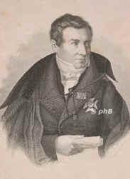 Schlegel, August Wilhelm von, 1767 - 1845, Berlin, Bonn, Dichter, Kritiker, Sprachforscher. Professor in Jena, Berlin, Bonn., Portrait, STAHLSTICH:, P. Busch del.   Carl Mayer sc.